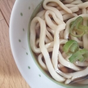 母の日に作るかけうどん